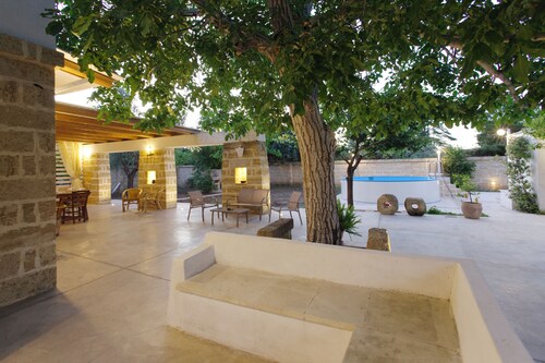Apulia Gallipoli, Lecce, Antigua villa rural, piscina y relax
