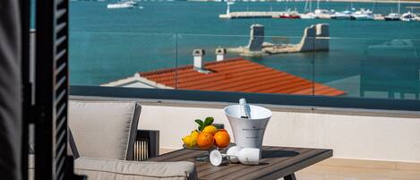 Penthouse Deluxe, vue mer