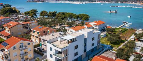 Fassade der Unterkunft