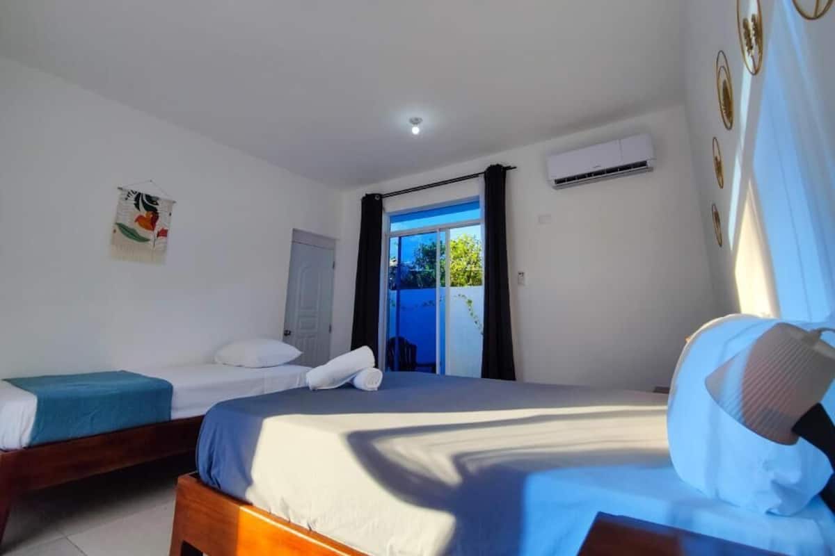 Comfort Triple Room | Premium bedding, memory foam beds, individually decorated, free WiFi