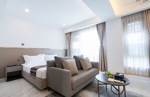 Studio Deluxe | Soundproofing, free WiFi, bed sheets