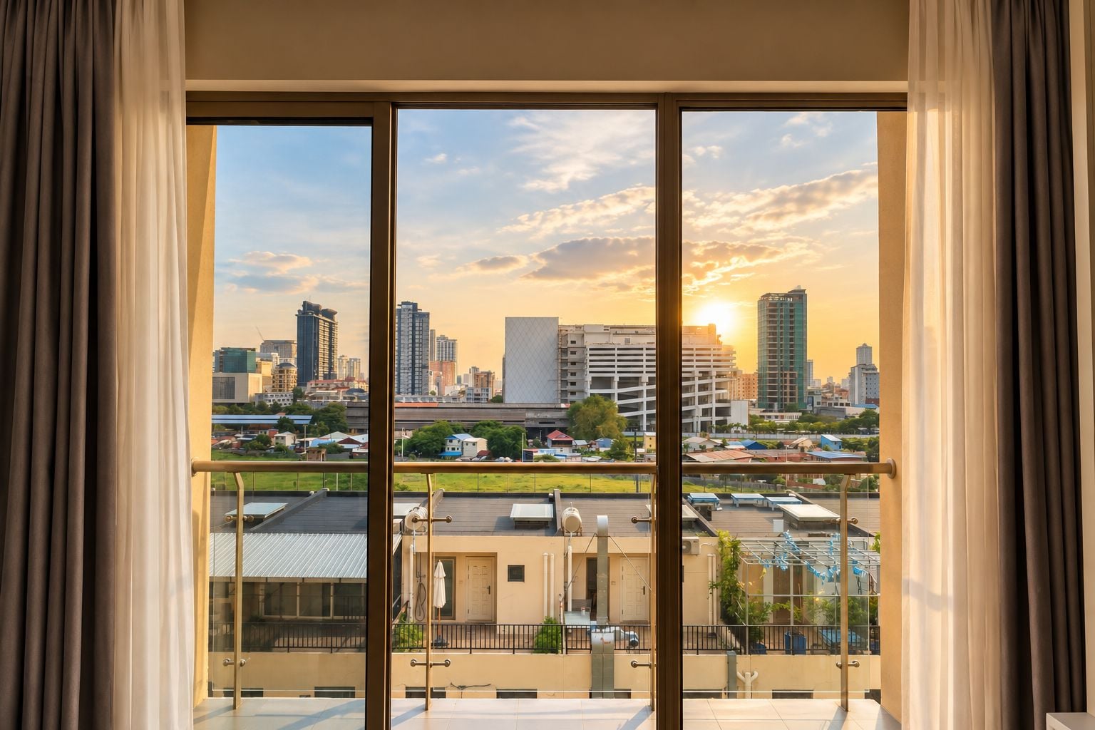 Vista a la ciudad