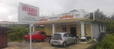 Voorkant van accommodatie