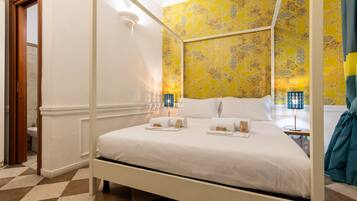 Quarto luxo | 1 quarto, cortinas blackout, quartos à prova de som