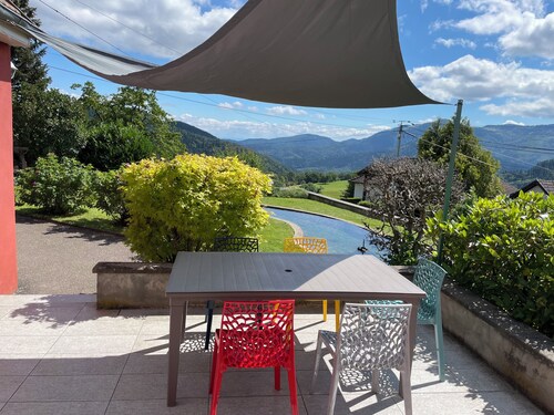 Gite at the foot of the Grand Ballon in Alsace Ideal for hikers and cyclists.