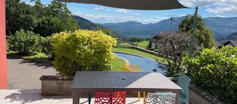 Gite at the foot of the Grand Ballon in Alsace Ideal for hikers and cyclists.