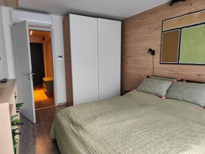 1 غرفة نوم وواي فاي وملاءات أ�سرّة