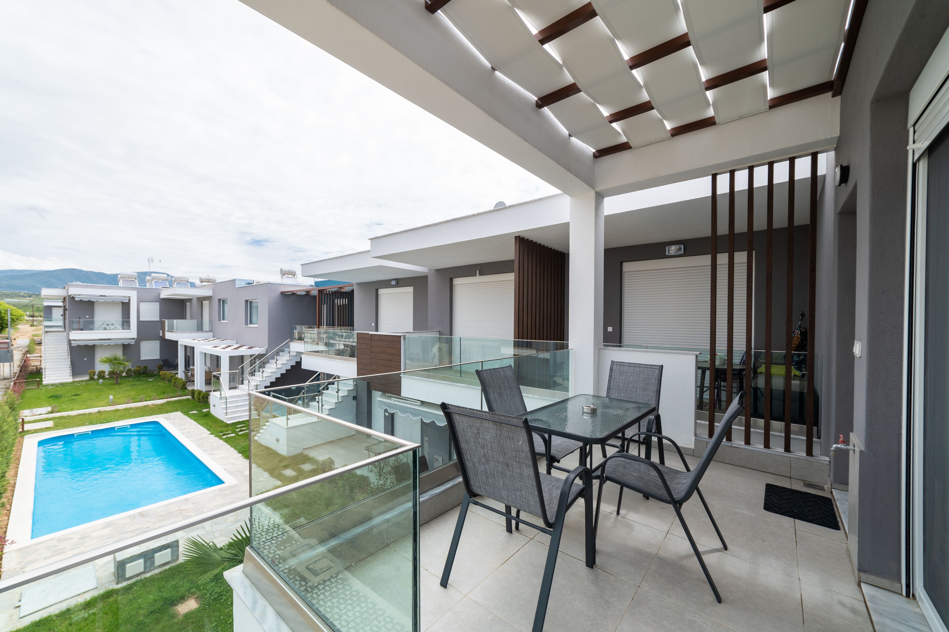 Seasonal outdoor pool