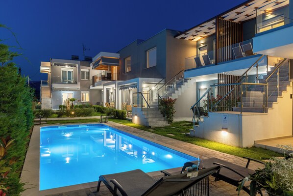 Fassade der Unterkunft