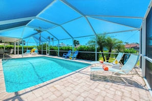 Piscine chauffée