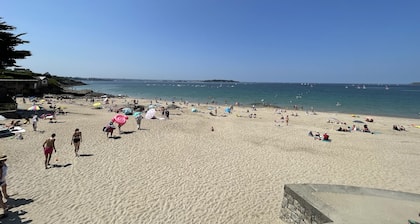 Großes bretonisches Haus mit direktem Zugang zum Strand von Saint-Sieuc,Lancieux
