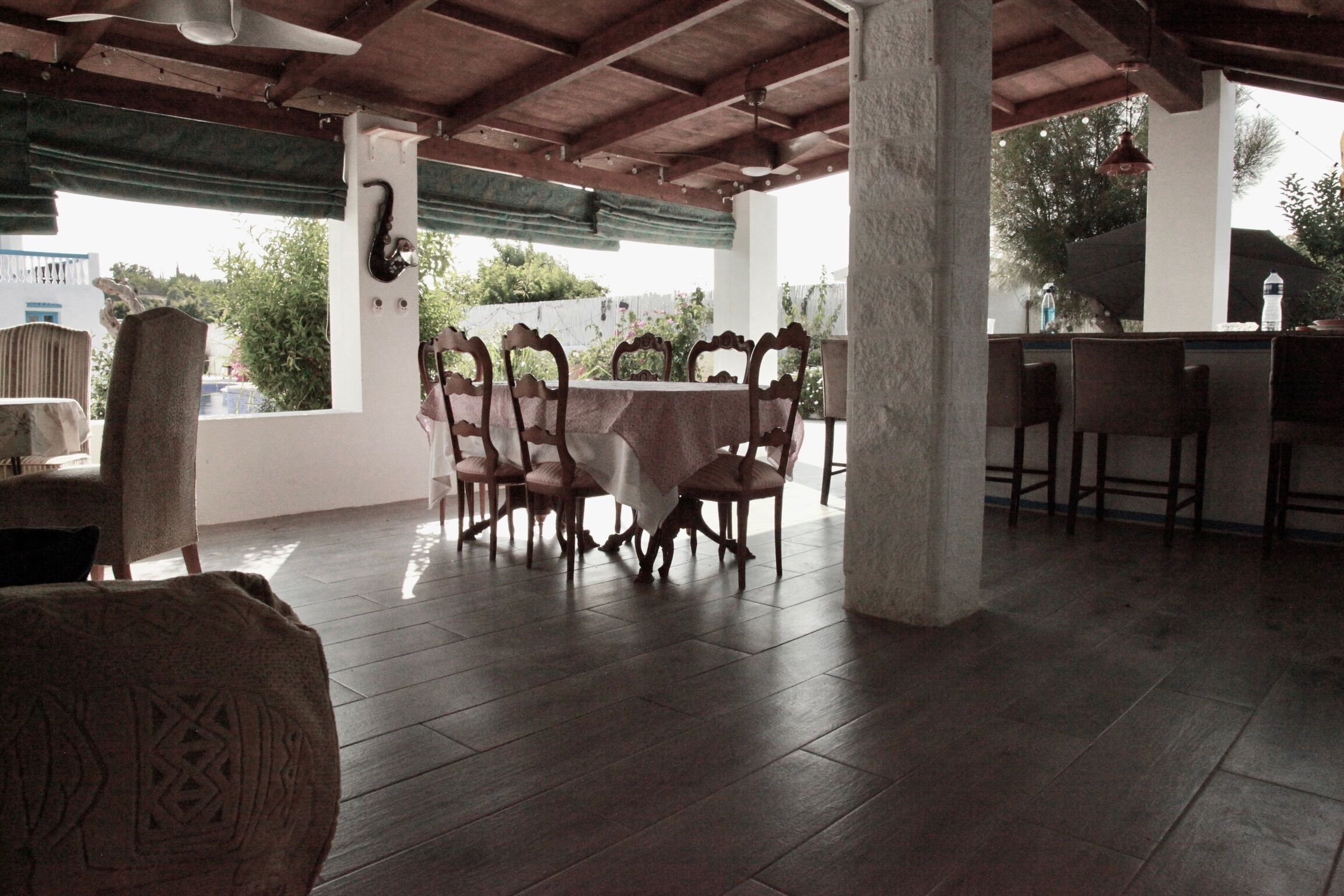 Restauration en plein air