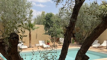 Luxury Double Room, Accessible, Pool View | View from room