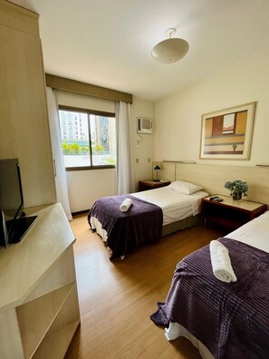 Eenvoudig appartement | 1 slaapkamer, een bureau, gratis wifi