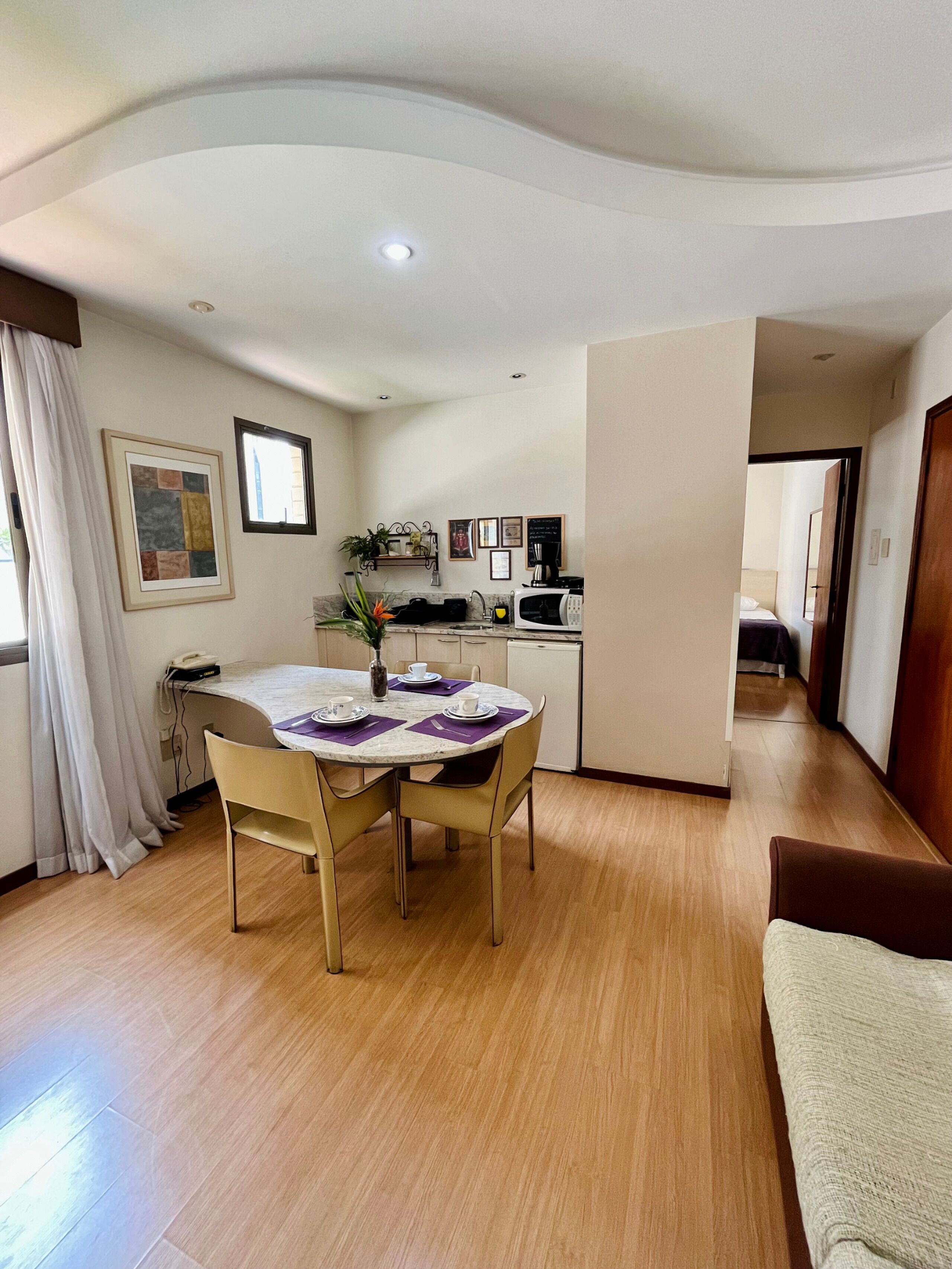 Apartamento básico | Opções para refeição