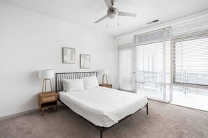 2 habitaciones, tabla de planchar con plancha, wifi y ropa de cama