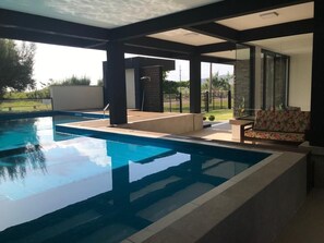 Seasonal outdoor pool - Apart Hotel Encantos do Mar  (Palhoça)
