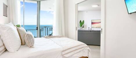 1 bedroom, iron/ironing board, travel crib, free WiFi