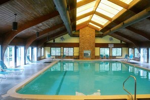 Indoor pool, outdoor pool