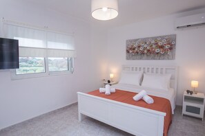 Exclusive Villa, 3 Bedrooms, Private Pool | 3 bedrooms, down comforters, Select Comfort beds, laptop workspace