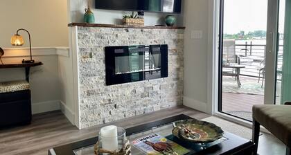 Unique deluxe houseboat at Port City Marina named the “Sea Ranch”