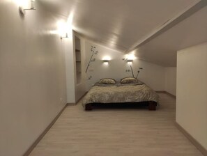 1 bedroom, desk, iron/ironing board