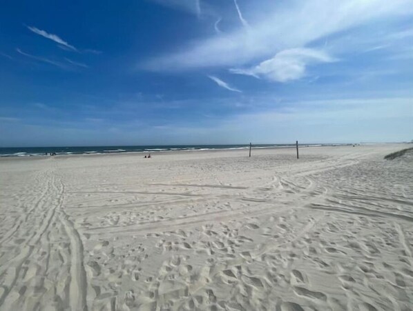 Sun loungers, beach towels