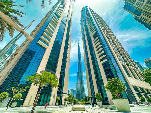 Front of property - HiGuests - Act Tower 1 (Dubai)