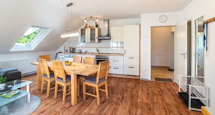 Holiday Apartment "Schwalbenhof Dreßler und Duss for 6 Guests" with Balcony and Wi-Fi