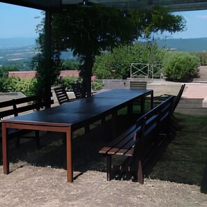 Outdoor dining - Casale Beatrice degli OLIVI (Orvieto)