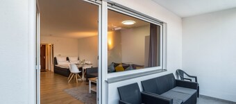 Apartment 'Am Hochwald Mit Burgblick' with Balcony