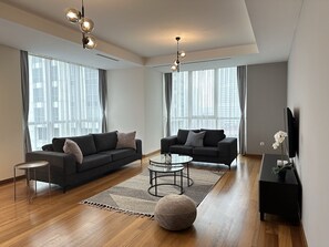 Standard-Apartment, 3 Schlafzimmer, Stadtblick