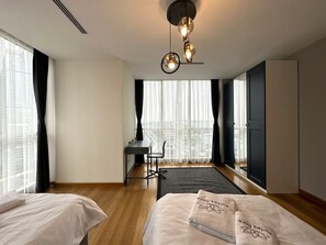 Standard-Apartment, 3 Schlafzimmer, Stadtblick