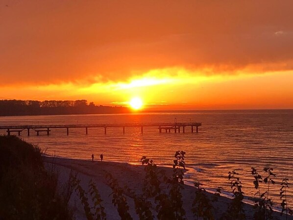 Tæt på stranden