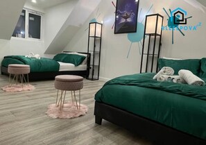 1 Schlafzimmer, Bügeleisen/Bügelbrett, kostenloses WLAN, Bettwäsche