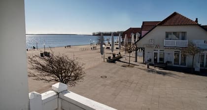 Fewo 08 "Seemöwe" mit Blick auf Salzhaff und Ostsee