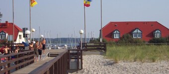 Apartment 08 "Seagull" with a view of the Salzhaff and Baltic Sea