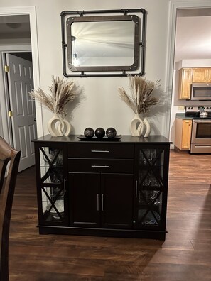 Interior - This two-bedroom cottage features one queen bed, two twin beds, and a sofa bed. (Nantucket)