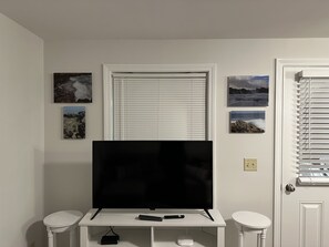 Interior - This two-bedroom cottage features one queen bed, two twin beds, and a sofa bed. (Nantucket)