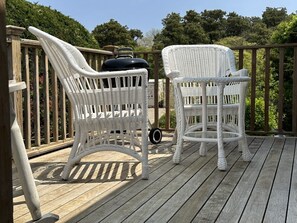Property grounds - This two-bedroom cottage features one queen bed, two twin beds, and a sofa bed. (Nantucket)