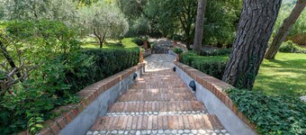 Conti Beccaris Castle-Villa in Poggio Catino, about 50 km from Rome.