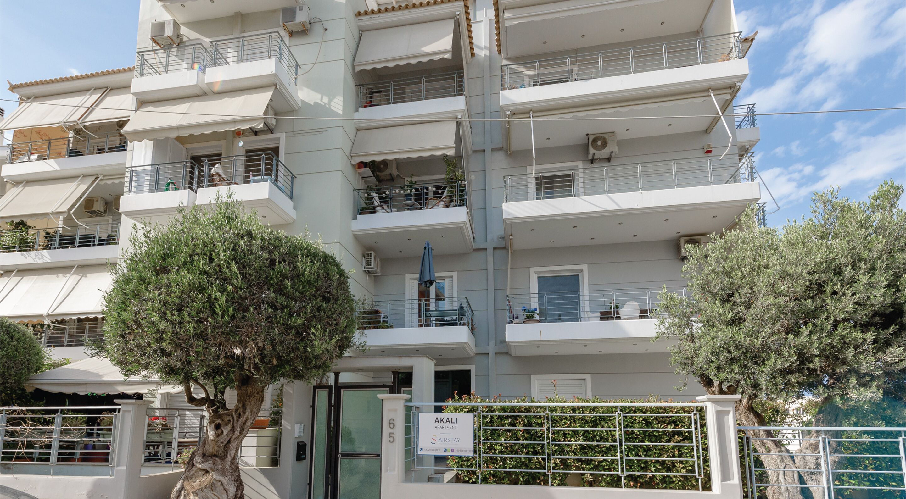 Mặt tiền nơi lưu trú