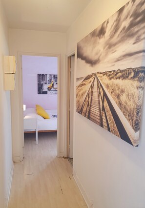 2 chambres, fer et planche à repasser, Wi-Fi gratuit, draps fournis