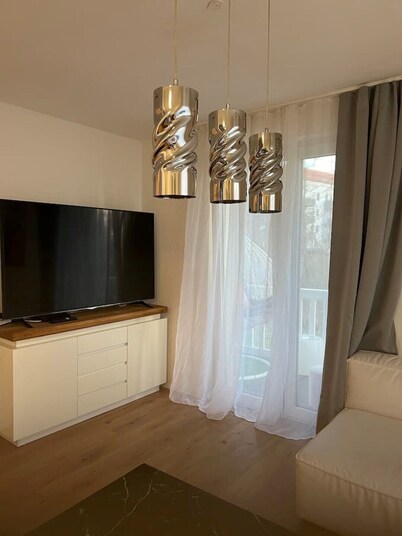 3 Zimmer EG Ferienwohnung mit Balkon - mit 65 qm