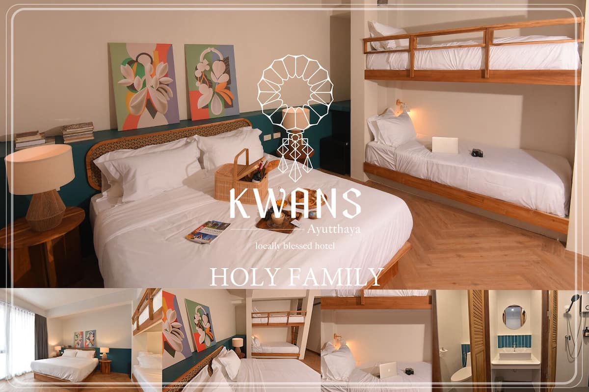 Habitación familiar | 1 habitación, wifi gratis y ropa de cama
