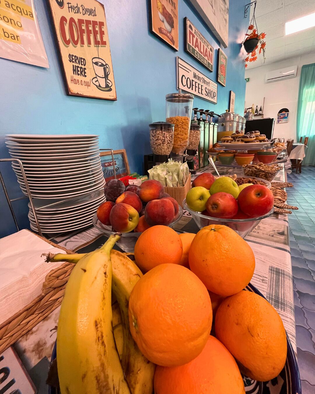 Esmorzar diari continental gratuït 