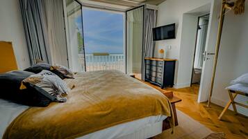 Deluxe-Apartment, Balkon, Meerblick (Un si bel horizon)