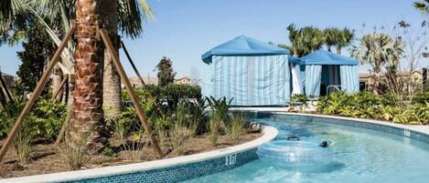 Una piscina climatizada