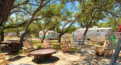 Glamping in Spicewood TX Hill Country - The Ambassador