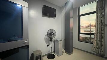 Habitación familiar | 2 dormitorios, escritorio, sistema de insonorización y wifi gratis